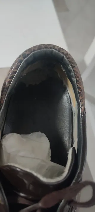 Scarpe Hogan Donna Marrone Pitone