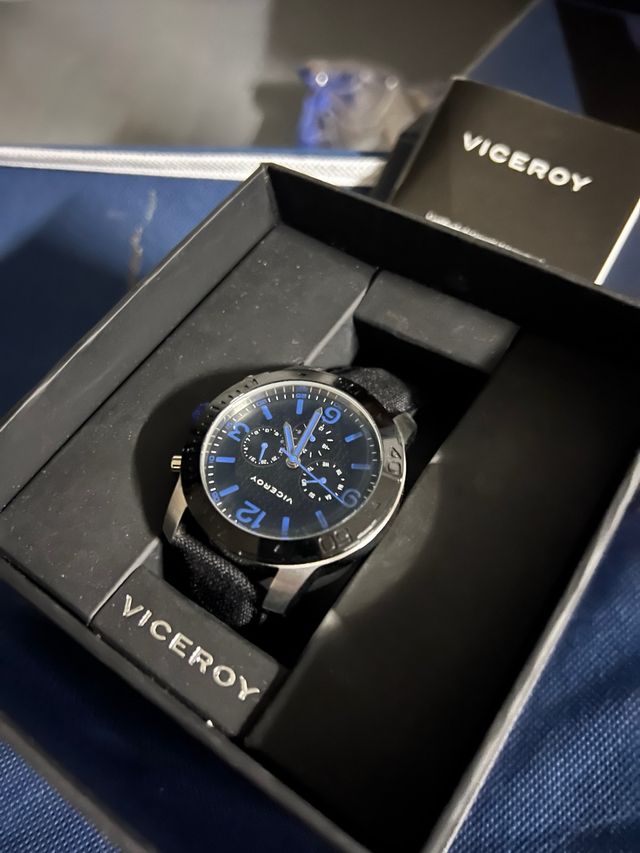 Reloj Viceroy Negro y Azul