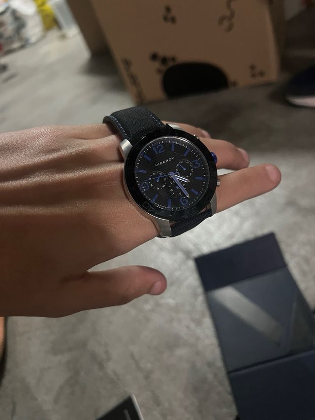 Reloj Viceroy Negro y Azul