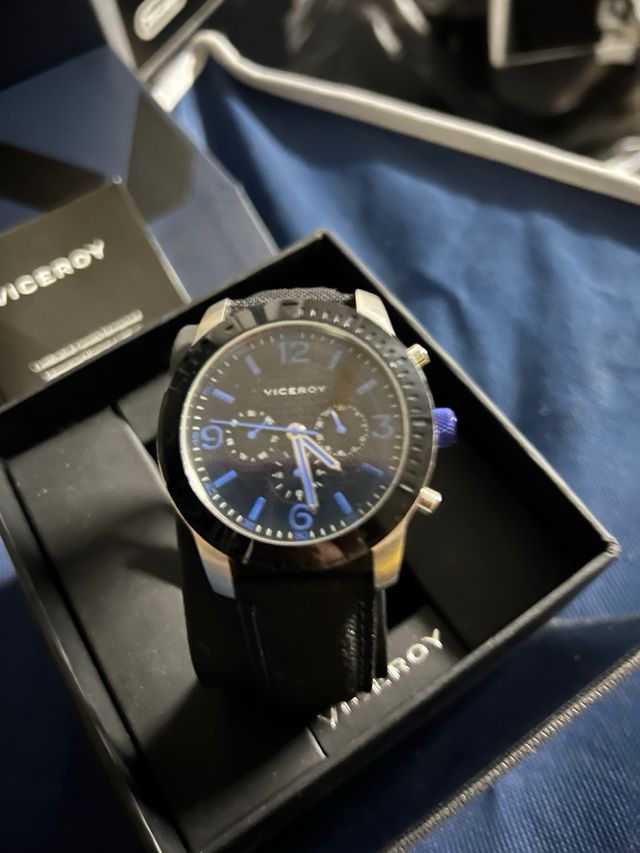 Reloj Viceroy Negro y Azul