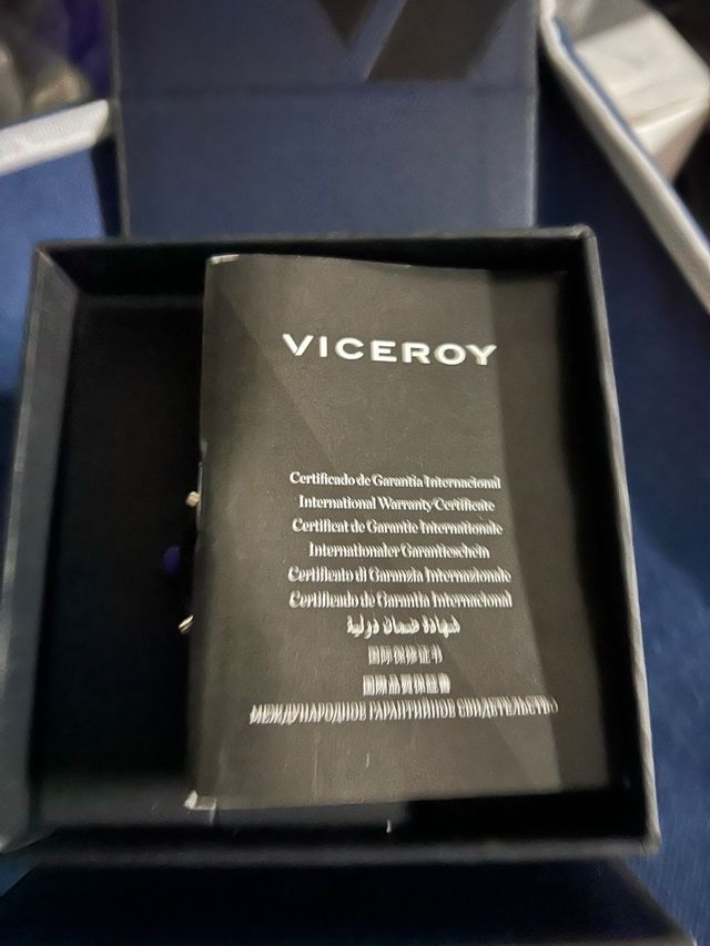 Reloj Viceroy Negro y Azul