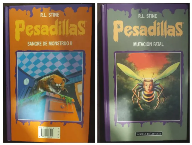 Libro de Pesadillas R.l. Stine Tapa Dura.