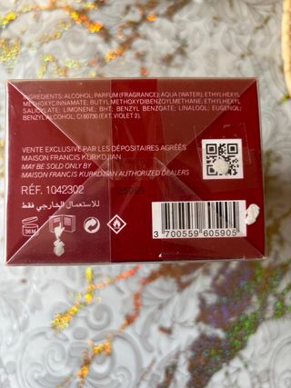 Maison Francis Kurkdjian Baccarat Rouge 540