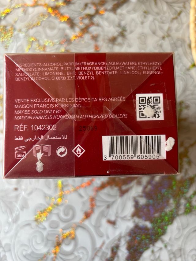 Maison Francis Kurkdjian Baccarat Rouge 540