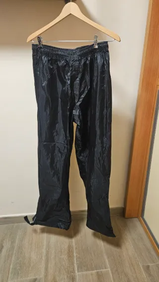 Chubasquero Moto Negro Impermeable 2 piezas