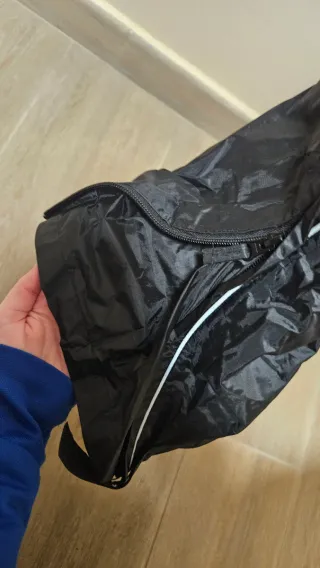 Chubasquero Moto Negro Impermeable 2 piezas