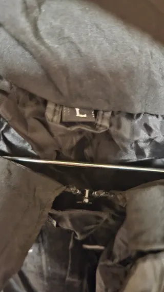 Chubasquero Moto Negro Impermeable 2 piezas