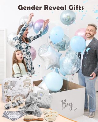 Cesta regalo bebé elefante