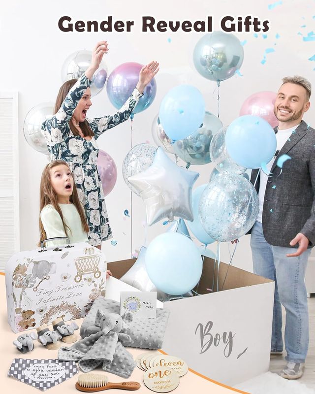 Cesta regalo bebé elefante