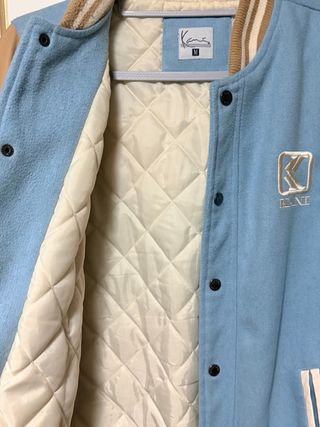 Chaqueta Kani Hombre Azul y Beige