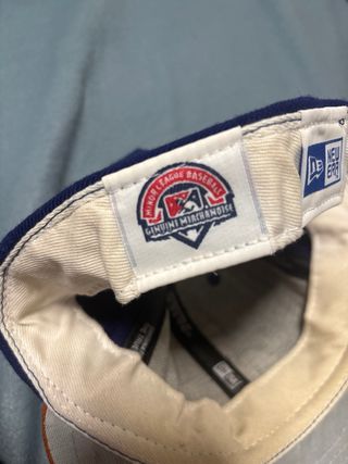 Gorra New Era Azul y Naranja