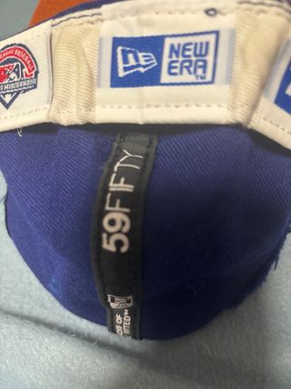 Gorra New Era Azul y Naranja