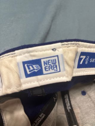 Gorra New Era Azul y Naranja