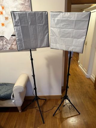 Kit 2 Softbox Iluminación Fotografía Niceveedi