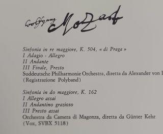 Cofanetto 8 Vinili Classica Opera