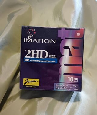 Imation 2HD Floppy Disk 10 pezzi