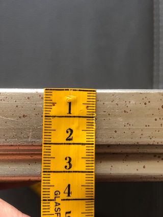 Quadro Montagna Lago Dipinto Mano Vintage