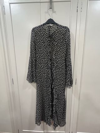 Sobrecamisa Zara lunares larga