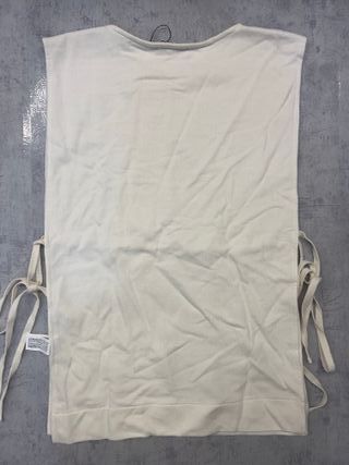 Gilet Zara dorato e bianco taglia S