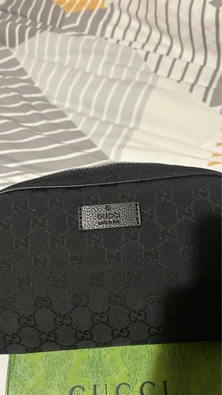 Riñonera Gucci negra original · GG Black · Unisex
