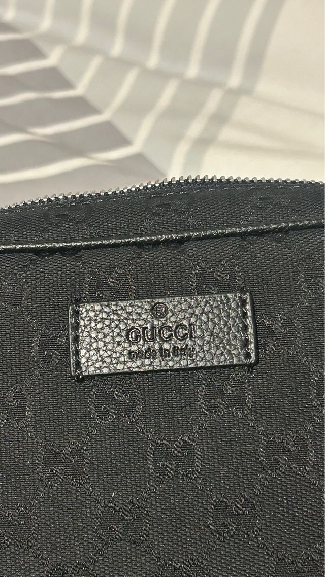 Riñonera Gucci negra original · GG Black · Unisex