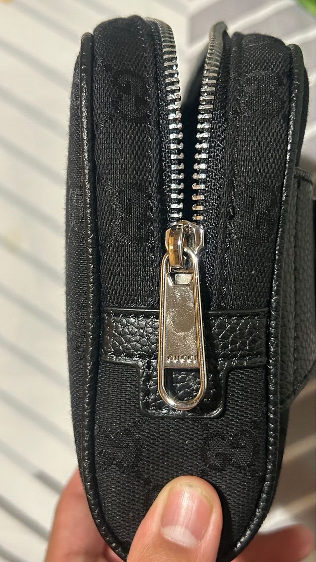Riñonera Gucci negra original · GG Black · Unisex