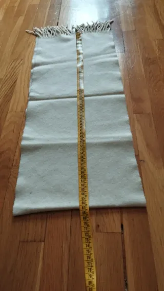 Calda sciarpa color panna