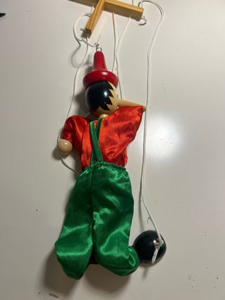 Marioneta Títere Pinocho Italia