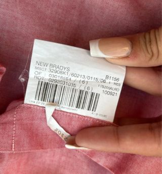 Camisa Burberry Talla XL Hombre