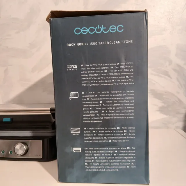 Grill Cecotec Rock'n Grill 1500W