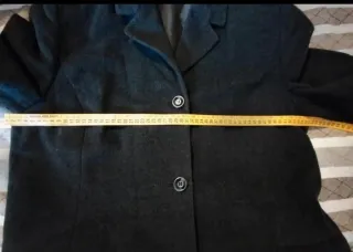 Cappotto in lana donna nero