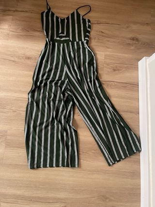 Mono verde de rayas Stradivarius