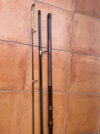 Caña de carbono y carrete Grauvell