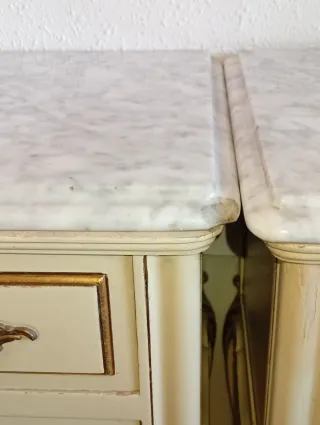 Comodini vintage in stile veneziano