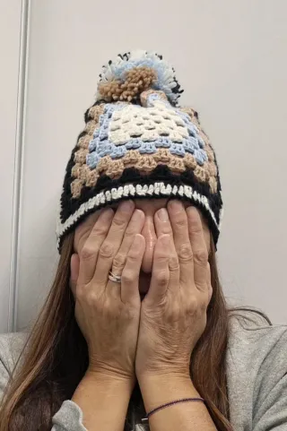 Cappello donna misto lana