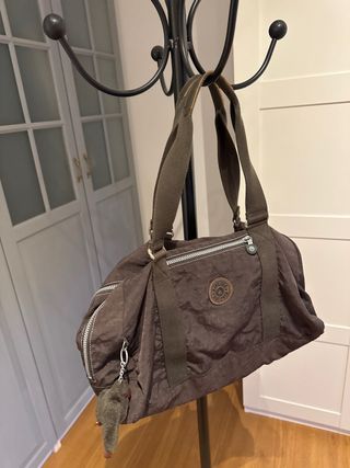 Bolsa Kipling Marrón