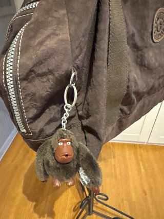 Bolsa Kipling Marrón