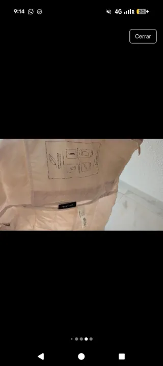 Plumífero El Corte Inglés rosa palo mujer