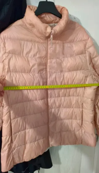 Plumífero El Corte Inglés rosa palo mujer