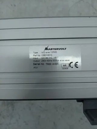 Inversor 220V a 12V para Camper