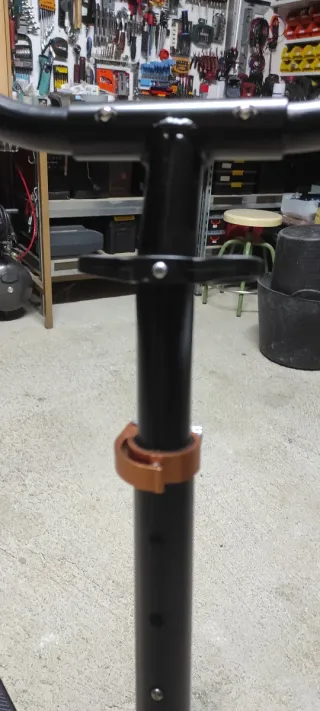 Patinete 2 Ruedas Negro y Naranja