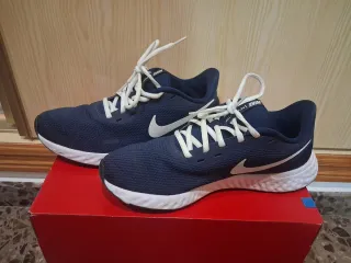 Zapatillas Nike Azul y Blanco