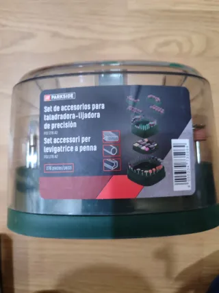 Set taladro y lijadora Parkside