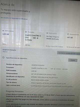 Ordenador Apple iMac Plata