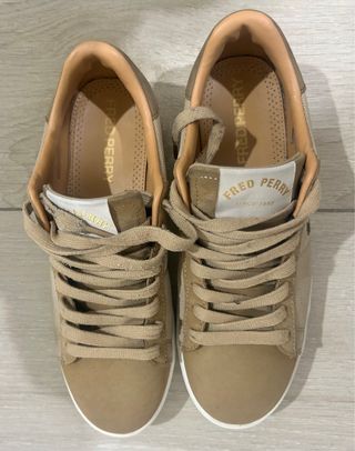 Sneakers Fred Perry Beige/Marrón