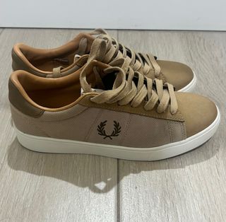Sneakers Fred Perry Beige/Marrón