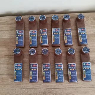 12 Flaconi Lucida Scarpe Marrone Heng Liang