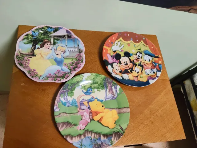 Platos Disney Princesas y Mickey