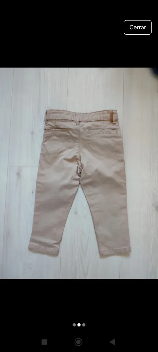 Pantalones chinos Sefara bebé