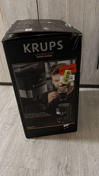 Cafetera Krups con molinillo